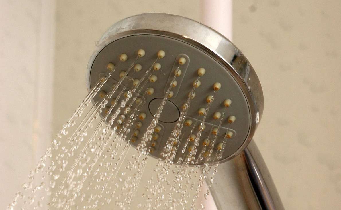shower, water, wet, bathroom, nature, stream, wash, pouring, brown water, brown bathroom, brown shower
